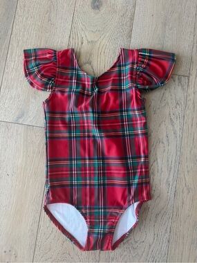 Belle Threads Girls One Piece Swimsuit Red Size 5T